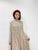 2212038 JP Herringbone Vest Dress - Beige