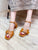 2204140 KR Buckle Strap Heeled  Sandals