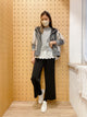 2301063 DA Patch Work  Outer - Grey