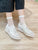 AP6110 Laser Cut Plant Slip-on Shoes