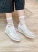 AP6110 Laser Cut Plant Slip-on Shoes