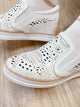 AP6110 Laser Cut Plant Slip-on Shoes