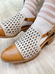 AP63251 AP Triangle Laser Cut Shoes