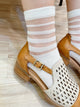 AP63251 AP Triangle Laser Cut Shoes