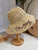 2206017 KR  Wording Straw Wide Hat