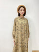 2210020 JP Hand drawings Round Collar Shirt OP
