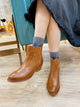 AP2021-2 AP Leather Ankle Boots