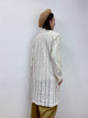 2210033 PG Lace Trench Coat - White