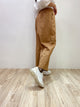 2107078 KR Colour Casual Pants - Brown