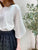2304009 BM Check Mesh Patchwork Top - WHITE