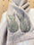 2210087 JP Cats Embroidery  Scarf - Grey