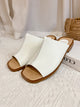 2206153 JP Flat Leather Sandals