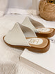 2206153 JP Flat Leather Sandals