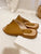 2206153 JP Flat Leather Sandals