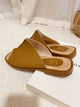 2206153 JP Flat Leather Sandals