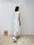 2209066 JP Wrinkle Fabric Button Down Tank OP - White