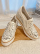 AP6110 Laser Cut Plant Slip-on Shoes