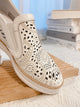 AP6110 Laser Cut Plant Slip-on Shoes