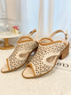 AP81834 Openwork Sandals