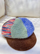 2101069  Mixed Colour Patterned News Boy Cap