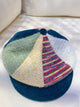 2101069  Mixed Colour Patterned News Boy Cap