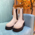 2011021 KR Platform Boots - White