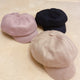 2010081 JF Autumn Newsboy Cap - PINK