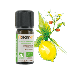 FL033 FLORAME Organic Essential Oil - Lemon (Expressed) 有機檸檬精油 [10ml]