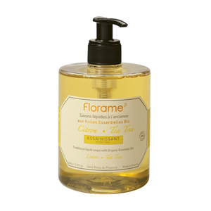 FL041 FLORAME Traditional Liquid Soap - Lemon & Tea Tree 傳統有機肥皂液 (檸檬及茶樹) [500ml]