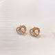 VIPA004  Heart Sparkle Earrings