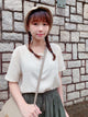 2007001 SP crinkle fabric top