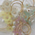 A22045 KR Pastel Flowers Earrings
