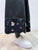 SP0035 SP Scallop Hem Brother Bear Black Denim Culottes