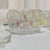 A22045 KR Pastel Flowers Earrings