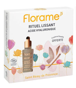 FLS014 FLORAME Hyaluronic Acid Set (with Guasha) LIMITED 有機蘭花透明質酸及粉晶刮痧板套裝