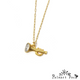 1002NE400 Palnart Poc Trampet Necklace