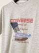 2304110 CONS EMB. Colour Print Tee - GREY