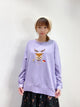 SP0055 SP Jolie Deer Embroidery Tee - Purple