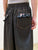 SP0035 SP Scallop Hem Brother Bear Black Denim Culottes