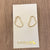 1401PA024  LN Outline Earrings