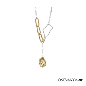 1101SA47 Osewaya Metalic Autumn Necklace
